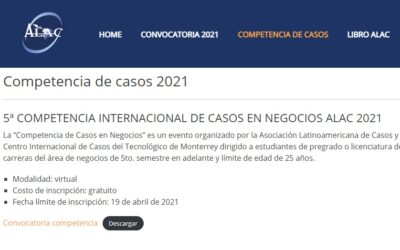 5.ª Competencia de casos para estudiantes – ALAC 2021
