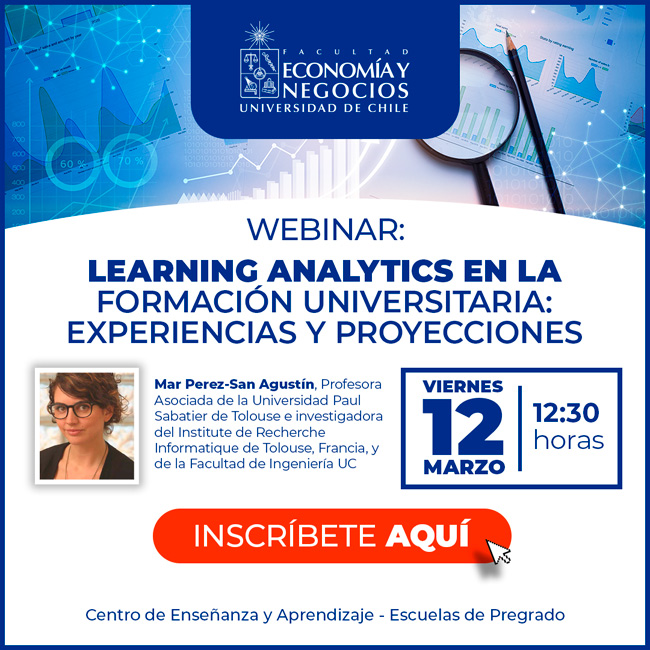 Webinar «learning Analytics En La Formación Universitaria: Experiencias 