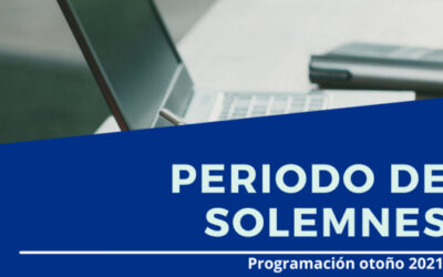 Programación solemnes otoño 2021