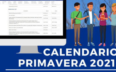 Calendario primavera 2021