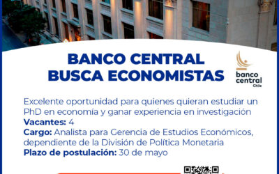 Banco Central busca Economistas