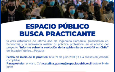 Espacio Público busca practicante