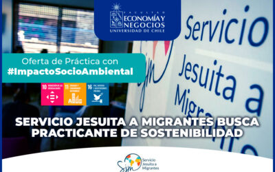 Servicio Jesuita a Migrantes busca practicante de sostenibilidad