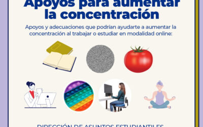 Apoyos para aumentar la concentración