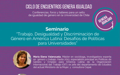 Seminario «Género y trabajo» Sello Genera Igualdad