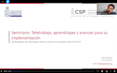 Con cerca de 50 participantes, inició el ciclo de seminarios híbridos sobre teletrabajo y sus proyecciones