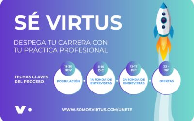 Postula y haz tu práctica en VIRTUS
