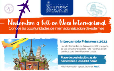 Noviembre a full en Nexo Internacional