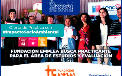Fundación Emplea busca practicante para el Área de Estudios y Evaluación