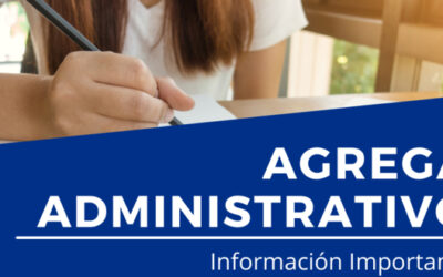 Agrega administrativo otoño 2022