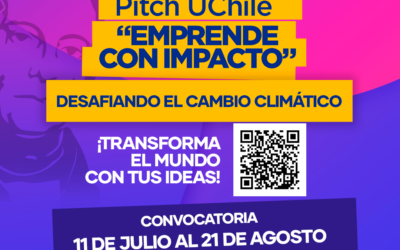 Por segundo año consecutivo: Emprende con Impacto apoyará a estudiantes y a Alumni en Pitch UChile