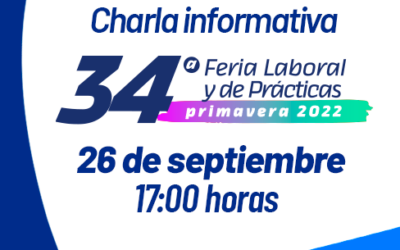 Inscríbete en la charla informativa de la 34ª Feria Laboral y de Prácticas