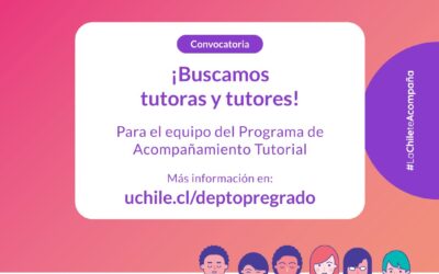 Convocatoria Equipo Programa de Acompañamiento 2023 Aprendizaje UChile