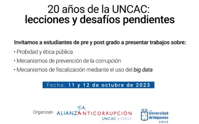 2do Congreso Estudiantil “20 años de la UNCAC: lecciones y desafíos pendientes”