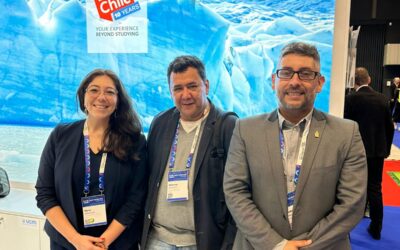 FEN UCHILE visita universidad de KU Leuve y participó en conferencia internacional EAIE