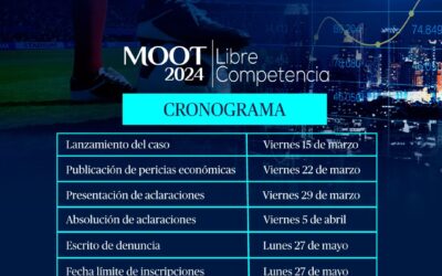 Convocatoria: Moot de Libre Competencia 2024