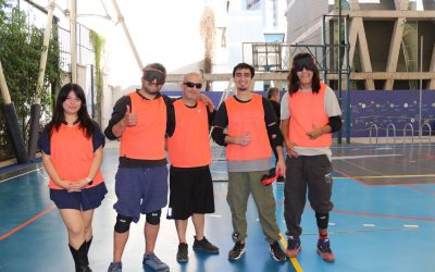 En Campus Andrés Bello se realizó campeonato de Goalball, el deporte paralímpico creado para personas ciegas